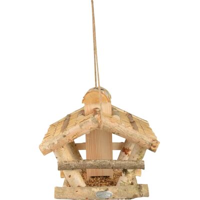 Nourrisseur d'Oiseaux Esschert Design FB314 - Marron - Support pour les Oiseaux - Construction en Bois Durable Nourrisseur d'Oiseaux Esschert Design FB314 - Marron - Support pour les Oiseaux - Construction en Bois Durable