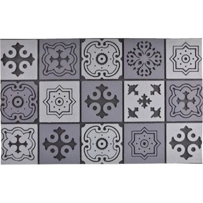 Esschert Design RB178 Tapis d'entrée - Mosaïque en Caoutchouc Recyclé - Publicité Esschert Design RB178 Tapis d'entrée - Mosaïque en Caoutchouc Recyclé - Publicité