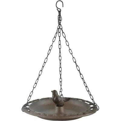 Esschert Design BR27 Vogelbad - Vogelbad, Gusseisen, Braun Esschert Design BR27 Vogelbad - Vogelbad, Gusseisen, Braun