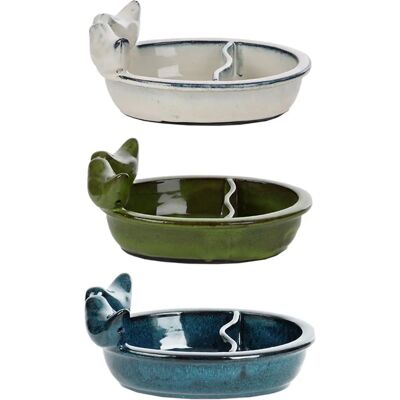 Esschert Design FB473 Madáretető és itató - kerámia, 21x15,5x8,6 cm Esschert Design FB473 Madáretető és itató - kerámia, 21x15,5x8,6 cm