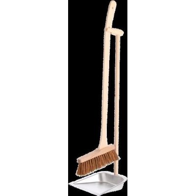Bavicchi - Ensemble balayette et pelle naturel pour intérieur - Publicité Bavicchi - Ensemble balayette et pelle naturel pour intérieur - Publicité
