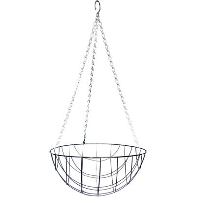 Esschert Design BPH127 Vaso - Cesto sospeso in metallo 30cm Esschert Design BPH127 Vaso - Cesto sospeso in metallo 30cm