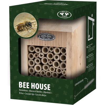 Esschert Nichoir en bois naturel - La pièce L15,9cm x l15,5cm x H22cm - Willemse Esschert Nichoir en bois naturel - La pièce L15,9cm x l15,5cm x H22cm - Willemse