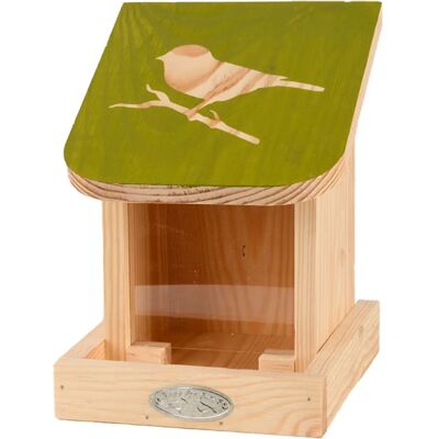 Nourrisseur d'oiseaux Esschert Design FB540 - Bois FSC, facile à remplir, perchoir de sécurité Nourrisseur d'oiseaux Esschert Design FB540 - Bois FSC, facile à remplir, perchoir de sécurité