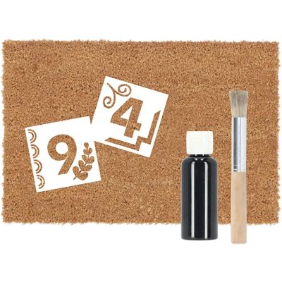 Esschert Design RB257 - Tapis de porte rectangle marron intérieur/extérieur - Publicité Esschert Design RB257 - Tapis de porte rectangle marron intérieur/extérieur - Publicité