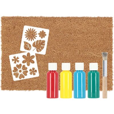 Tapis d'entrée Beige Esschert Design KG253 - Tapis de Porte Rectangulaire - Publicité Tapis d'entrée Beige Esschert Design KG253 - Tapis de Porte Rectangulaire - Publicité