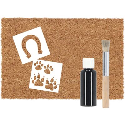 Esschert Design KG255 - Tapis d'entrée rectangulaire en fibre de coco extérieur - Publicité Esschert Design KG255 - Tapis d'entrée rectangulaire en fibre de coco extérieur - Publicité