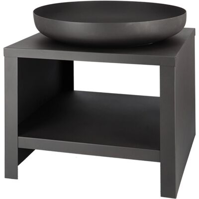 Camino da esterno Esschert Design FF526 - Legna nera Camino da esterno Esschert Design FF526 - Legna nera