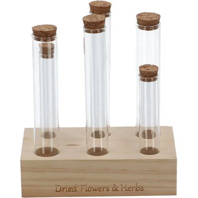 Esschert Design FH022 17,5 cm glas 6 st Vase Esschert Design FH022 17,5 cm glas 6 st Vase