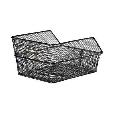 Basil Cento Hinterradkorb - Stahl Schwarz Basil Cento Hinterradkorb - Stahl Schwarz