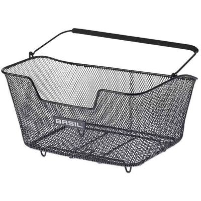 Basil Brand Model M Steel Rear Bicycle Basket - Bicycle Basket Basil Brand Model M Steel Rear Bicycle Basket - Bicycle Basket