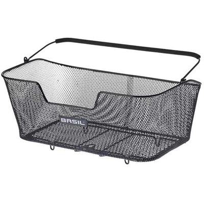 Basil Marque Base XL Panier arrière en acier pour vélo - Type de vélo - Publicité Basil Marque Base XL Panier arrière en acier pour vélo - Type de vélo - Publicité