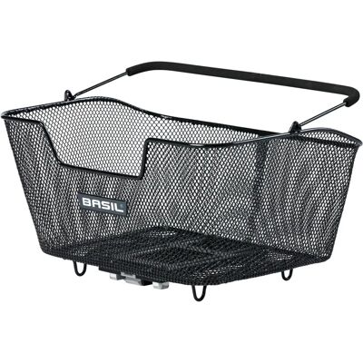 Panier vélo arrière Basil Base M MIK - Noir - Publicité Panier vélo arrière Basil Base M MIK - Noir - Publicité