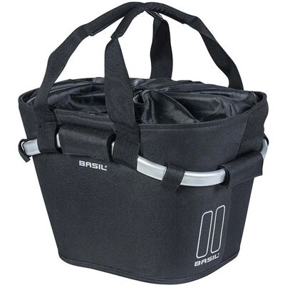 Sacoche avant pour vélo Basil Classic Carry All KF - 15L Noir Sacoche avant pour vélo Basil Classic Carry All KF - 15L Noir
