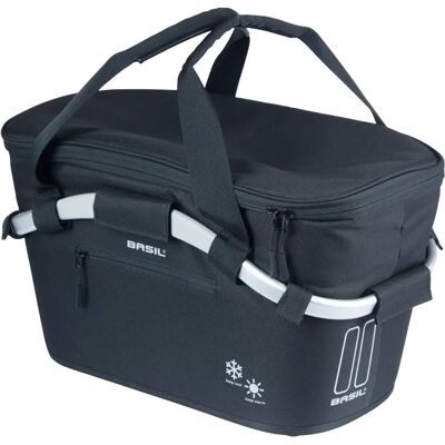 Basil Marque Modèle - Panier de Vélo Isotherme - 18L - Noir Basil Marque Modèle - Panier de Vélo Isotherme - 18L - Noir