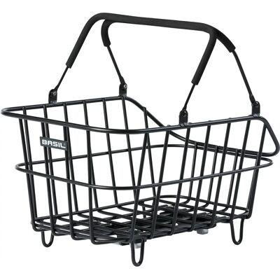 Sykkelkurv Basil Cento ALU MIK - Svart - 14L/21L Sykkelkurv Basil Cento ALU MIK - Svart - 14L/21L