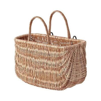 Basil Fahrradkorb - Natur lackiert - Vor/Hinten - 42x20x26cm Basil Fahrradkorb - Natur lackiert - Vor/Hinten - 42x20x26cm