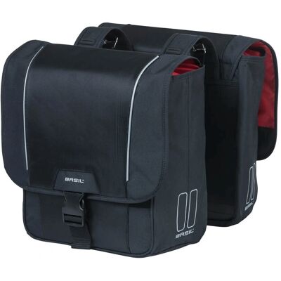 Basil Borsa da Bicicletta Sport Design Doppia 32L Nera Basil Borsa da Bicicletta Sport Design Doppia 32L Nera