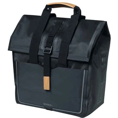 Basil Urban Dry Hinterrad Fahrrad Tasche - 25L - Schwarz Basil Urban Dry Hinterrad Fahrrad Tasche - 25L - Schwarz