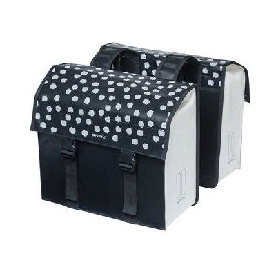 Basil Urban Load Dubbele Fietstas - 48L - Zwart Basil Urban Load Dubbele Fietstas - 48L - Zwart