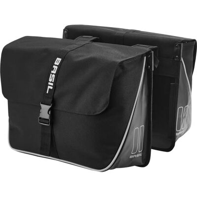Basil BD0102A Dubbele fietstas - 35L - Zwart Basil BD0102A Dubbele fietstas - 35L - Zwart