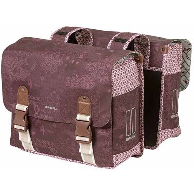 Sacoche arrière Basil Boheme - 35L - Rouge - Sac pour vélo - Publicité Sacoche arrière Basil Boheme - 35L - Rouge - Sac pour vélo - Publicité