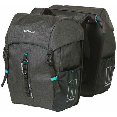 Basil Discovery 365D Torba Rowerowa - 18L, Czarna Basil Discovery 365D Torba Rowerowa - 18L, Czarna