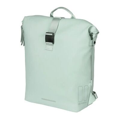 Alforja Basil Soho Nordlicht con luz LED integrada 17L - Verde Alforja Basil Soho Nordlicht con luz LED integrada 17L - Verde