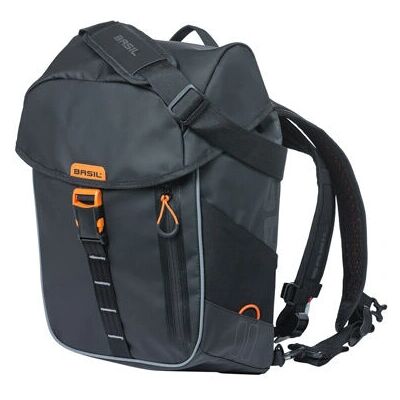 Basil Miles Tarpaulin Zaino posteriore per bici - 17L - Zaino da bicicletta Basil Miles Tarpaulin Zaino posteriore per bici - 17L - Zaino da bicicletta