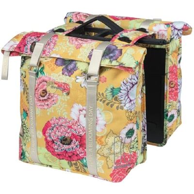 Basil Double Bag MIK - Waterproof Bike Bag, 28-35L, Honey Yellow Basil Double Bag MIK - Waterproof Bike Bag, 28-35L, Honey Yellow