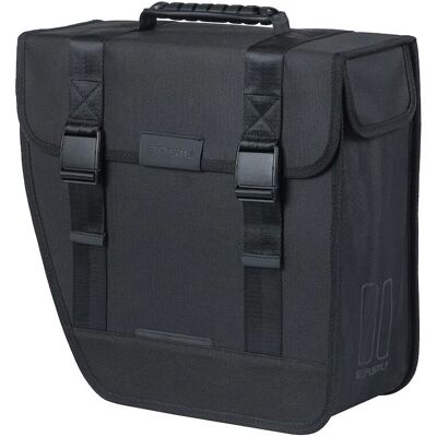 Basil Tour Left Fahrrad Tasche - 14L Wasserdicht, Schwarz Basil Tour Left Fahrrad Tasche - 14L Wasserdicht, Schwarz