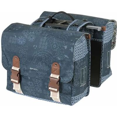 Basil Double Bike Bag MIK 35L Indigo Blue - Bike Bag Basil Double Bike Bag MIK 35L Indigo Blue - Bike Bag