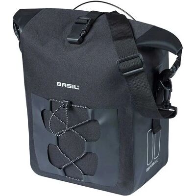 Basil Urban Dry Dubbele Fietstas MIK - 50L Charcoal Mêlée Basil Urban Dry Dubbele Fietstas MIK - 50L Charcoal Mêlée