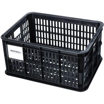 Basil Fietskrat S - Gerecycled kunststof, 17,5L - Blauw Basil Fietskrat S - Gerecycled kunststof, 17,5L - Blauw