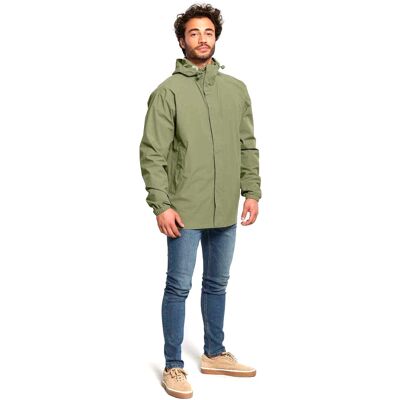 Basil Unisex Wasserdichte Fahrradjacke - Olivgrün Basil Unisex Wasserdichte Fahrradjacke - Olivgrün