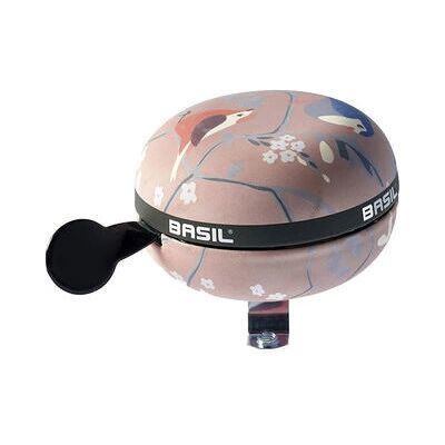 Basil Wanderlust Charcoal Black 80mm Bicycle Bell - Safety & Style Basil Wanderlust Charcoal Black 80mm Bicycle Bell - Safety & Style