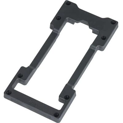 Basil MIK Double Decker - pour plaque d'adaptation MIK - noir Basil MIK Double Decker - pour plaque d'adaptation MIK - noir