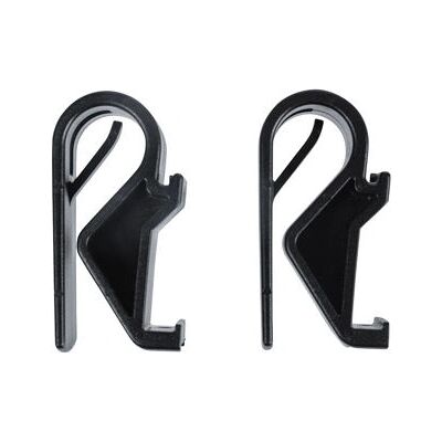 Basil fietsendrageraccessoire - Hook-On systeem Sports - Set van 2 haken - Zwart Basil fietsendrageraccessoire - Hook-On systeem Sports - Set van 2 haken - Zwart