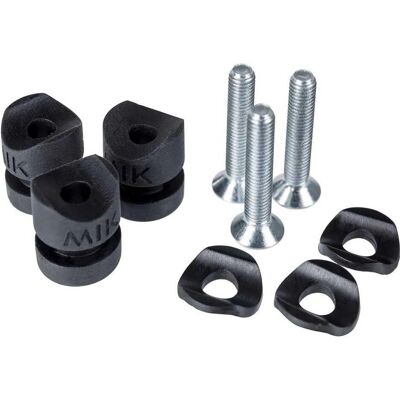 Basil MIK SIDE studs - Set van 3 zwart - Fietsaccessoires Basil MIK SIDE studs - Set van 3 zwart - Fietsaccessoires