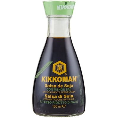 Kikkoman 150ml Sauce de Soja Faible en Sel - Sauce de Soja - Publicité Kikkoman 150ml Sauce de Soja Faible en Sel - Sauce de Soja - Publicité