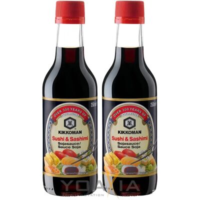 Sauce soja Kikkoman pour sushi & sashimi - Assaisonnement - Publicité Sauce soja Kikkoman pour sushi & sashimi - Assaisonnement - Publicité