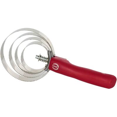 Imperial Riding Runder Metallstriegel Rot - Pferdepflege Imperial Riding Runder Metallstriegel Rot - Pferdepflege