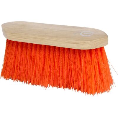 Imperial Riding Wurzelbürste langes Nylon Haar mit Holzrücken - Pferdepflegebürste Imperial Riding Wurzelbürste langes Nylon Haar mit Holzrücken - Pferdepflegebürste