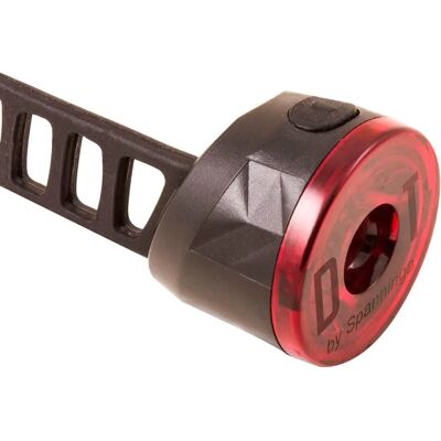 Faro posteriore Spanninga DOT Batteria Sicurezza Faro posteriore Spanninga DOT Batteria Sicurezza