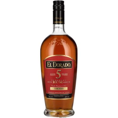 El Dorado 5 ans 40% - 0,7L - Publicité El Dorado 5 ans 40% - 0,7L - Publicité