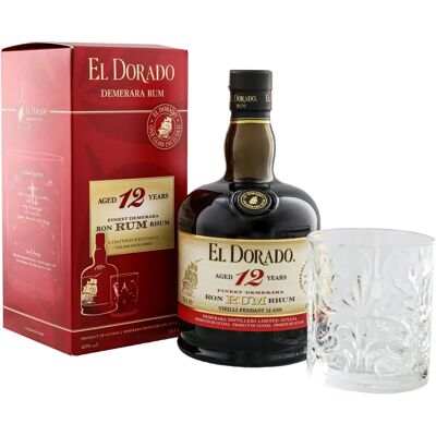 El Dorado 12 Jahre Demerara Rum - Premium Geschenkset mit Tumbler El Dorado 12 Jahre Demerara Rum - Premium Geschenkset mit Tumbler