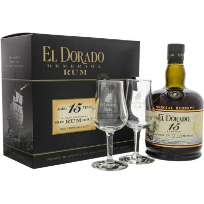 El Dorado 15 Jahre alter Demerara Rum - Premium Rum El Dorado 15 Jahre alter Demerara Rum - Premium Rum