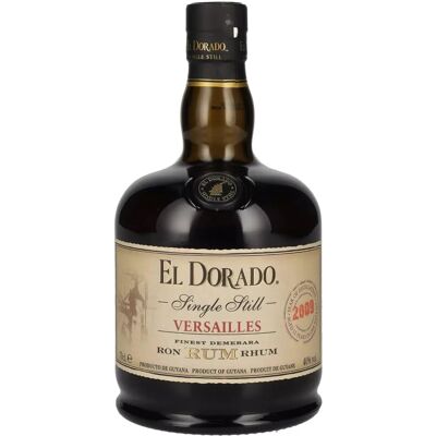 El Dorado Versailles 2009 Dunkles Gold Rum - Demerara El Dorado Versailles 2009 Dunkles Gold Rum - Demerara