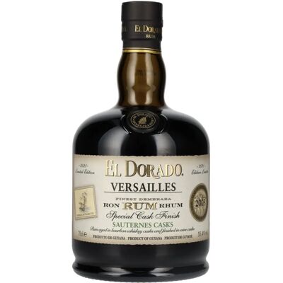 El Dorado Rum Versailles Special Sauternes Vaten 2005 - Rum El Dorado Rum Versailles Special Sauternes Vaten 2005 - Rum