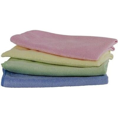 Mikrofaser Tücher - 4er Set, ca. 40x38 cm, Bunte Farben Mikrofaser Tücher - 4er Set, ca. 40x38 cm, Bunte Farben